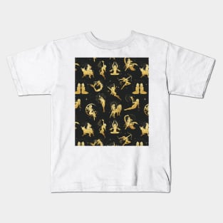 Celestial zodiac Kids T-Shirt